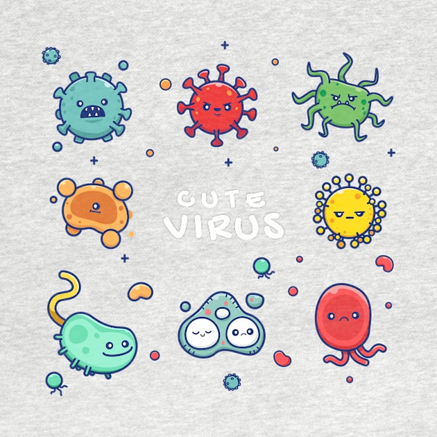 Cute Virus Cartoon (3) by Catalyst Labs